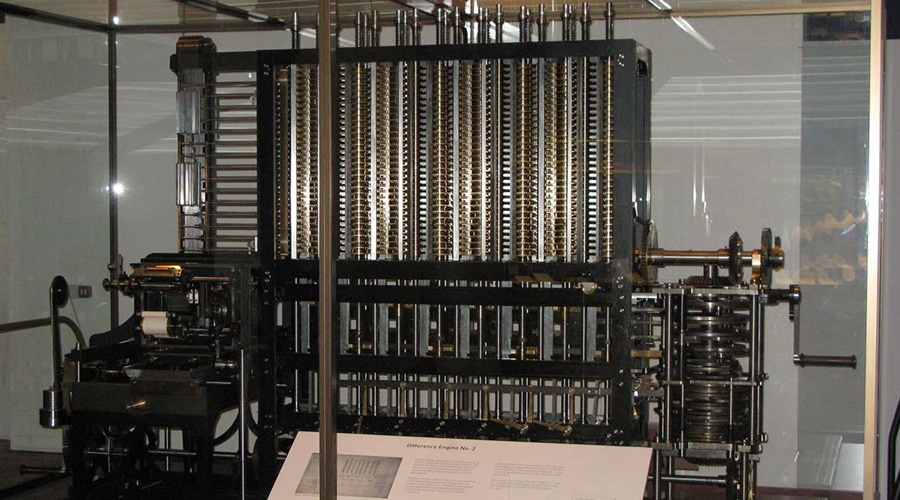 Maquina-diferencial-de-Babbage